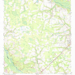 United States Geological Survey Blackshear West, GA (1971, 24000-Scale) digital map