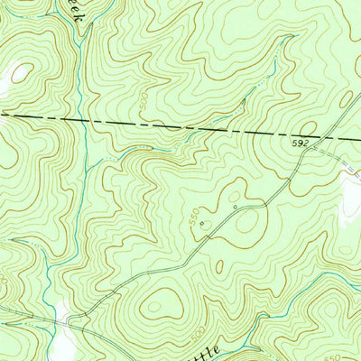 United States Geological Survey Blackstock, SC (1968, 24000-Scale) digital map
