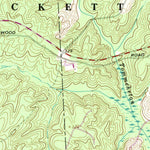 United States Geological Survey Blackstone East, VA (1966, 24000-Scale) digital map