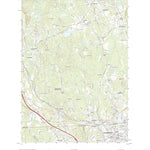 United States Geological Survey Blackstone, MA (2021, 24000-Scale) digital map
