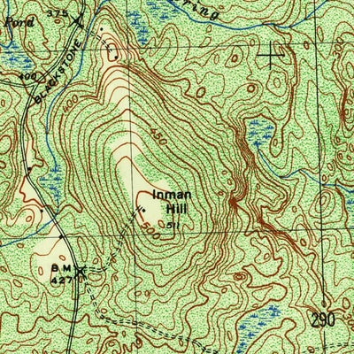 United States Geological Survey Blackstone, MA-RI (1948, 25000-Scale) digital map