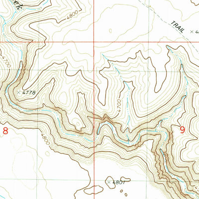United States Geological Survey Blackstone Reservoir, ID (1979, 24000-Scale) digital map