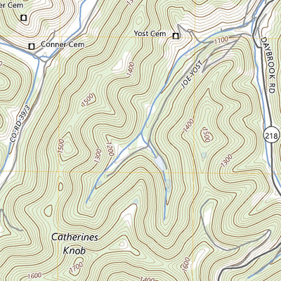 United States Geological Survey Blacksville, WV (2023, 24000-Scale) digital map