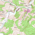 United States Geological Survey Blacksville, WV-PA (1958, 24000-Scale) digital map