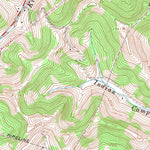 United States Geological Survey Blacksville, WV-PA (1958, 24000-Scale) digital map