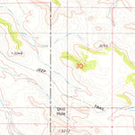 United States Geological Survey Blacktail Creek SW, MT (1979, 24000-Scale) digital map