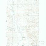 United States Geological Survey Blacktail Lake SE, ND (1959, 24000-Scale) digital map