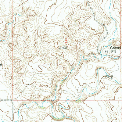 United States Geological Survey Blacktail Lake SE, ND (1959, 24000-Scale) digital map