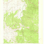 United States Geological Survey Blacktail Mountain, CO (1969, 24000-Scale) digital map