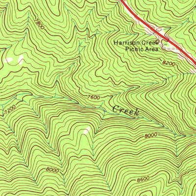 United States Geological Survey Blacktail Mountain, CO (1969, 24000-Scale) digital map