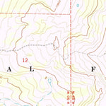 United States Geological Survey Blacktail Mountain, CO (1977, 24000-Scale) digital map