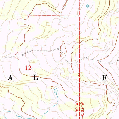 United States Geological Survey Blacktail Mountain, CO (1977, 24000-Scale) digital map