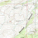 United States Geological Survey Blacktail Mountain, MT (1986, 24000-Scale) digital map