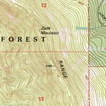 United States Geological Survey Blacktail Mountain, MT (2000, 24000-Scale) digital map
