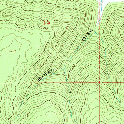 United States Geological Survey Blacktail Mountain, UT (1962, 24000-Scale) digital map