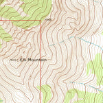 United States Geological Survey Blacktail, MT (1968, 24000-Scale) digital map