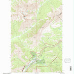 United States Geological Survey Blacktail, MT (1994, 24000-Scale) digital map