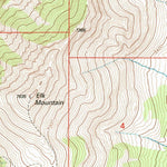 United States Geological Survey Blacktail, MT (1994, 24000-Scale) digital map