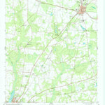 United States Geological Survey Blackville, SC (1979, 24000-Scale) digital map