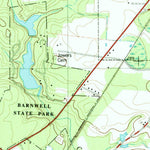 United States Geological Survey Blackville, SC (1979, 24000-Scale) digital map