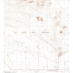 United States Geological Survey Blackwater, AZ (1966, 24000-Scale) digital map