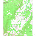 United States Geological Survey Blackwater Falls, WV (1968, 24000-Scale) digital map
