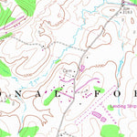 United States Geological Survey Blackwater Falls, WV (1968, 24000-Scale) digital map