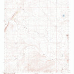 United States Geological Survey Blackwater Hill, NM (1988, 24000-Scale) digital map