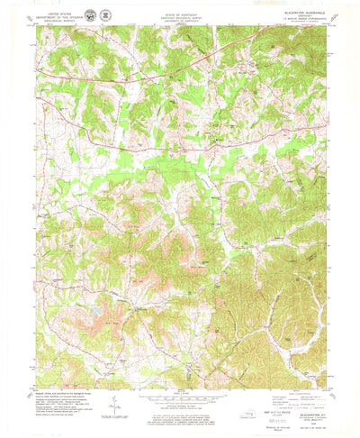 United States Geological Survey Blackwater, KY (1979, 24000-Scale) digital map
