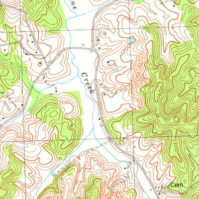 United States Geological Survey Blackwater, KY (1979, 24000-Scale) digital map