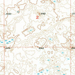 United States Geological Survey Blackwater Lake NW, ND (1956, 24000-Scale) digital map