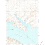 United States Geological Survey Blackwater Lake SW, ND (1967, 24000-Scale) digital map