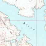 United States Geological Survey Blackwater Lake SW, ND (1967, 24000-Scale) digital map