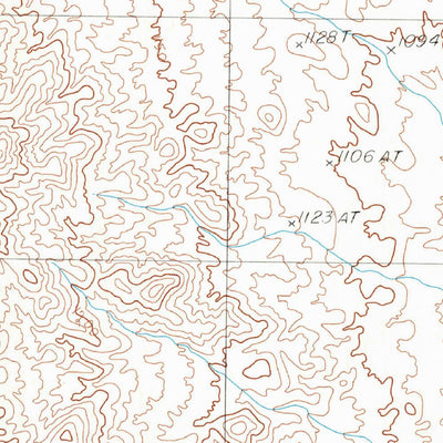 United States Geological Survey Blackwater Mine, CA (1985, 24000-Scale) digital map