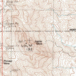 United States Geological Survey Blackwater Mine, CA (1985, 24000-Scale) digital map