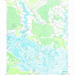 United States Geological Survey Blackwater River, MD (1942, 24000-Scale) digital map