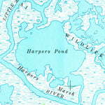 United States Geological Survey Blackwater River, MD (1942, 24000-Scale) digital map