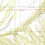United States Geological Survey Blackwell Bend, AL (1987, 24000-Scale) digital map