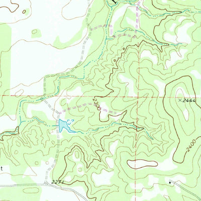 United States Geological Survey Blackwell NE, TX (1969, 24000-Scale) digital map