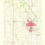 United States Geological Survey Blackwell, OK (1968, 24000-Scale) digital map