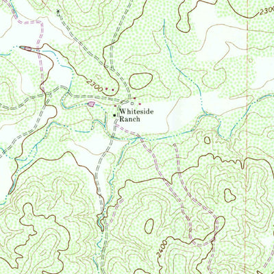 United States Geological Survey Blackwell SW, TX (1969, 24000-Scale) digital map