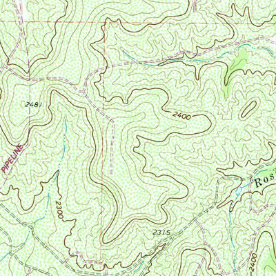 United States Geological Survey Blackwell SW, TX (1969, 24000-Scale) digital map