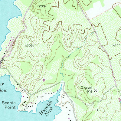 United States Geological Survey Blackwell, TX (1969, 24000-Scale) digital map
