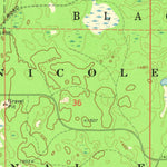 United States Geological Survey Blackwell, WI (1972, 24000-Scale) digital map
