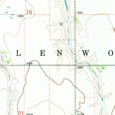 United States Geological Survey Bladen, NE (1969, 24000-Scale) digital map