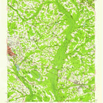 United States Geological Survey Bladenboro, NC (1957, 62500-Scale) digital map