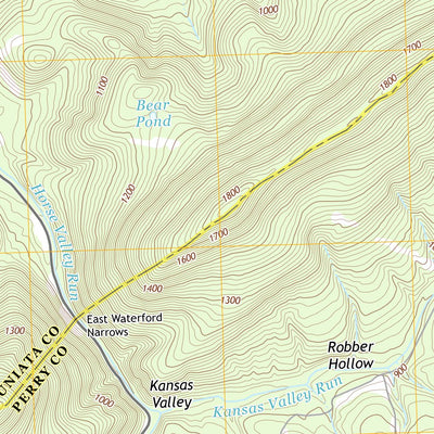 United States Geological Survey Blain, PA (2013, 24000-Scale) digital map