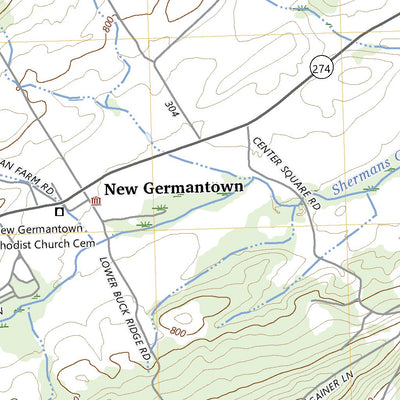 United States Geological Survey Blain, PA (2023, 24000-Scale) digital map
