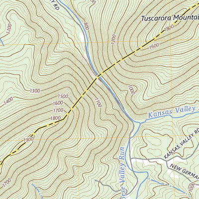 United States Geological Survey Blain, PA (2023, 24000-Scale) digital map