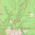 United States Geological Survey Blaine Creek, WI (1984, 24000-Scale) digital map
